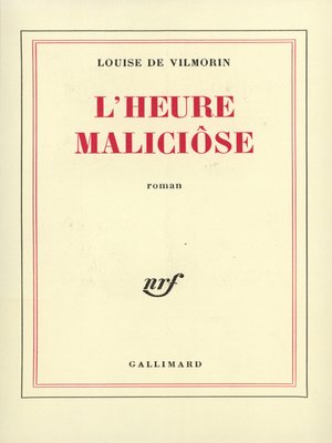 cover image of L'Heure Maliciôse